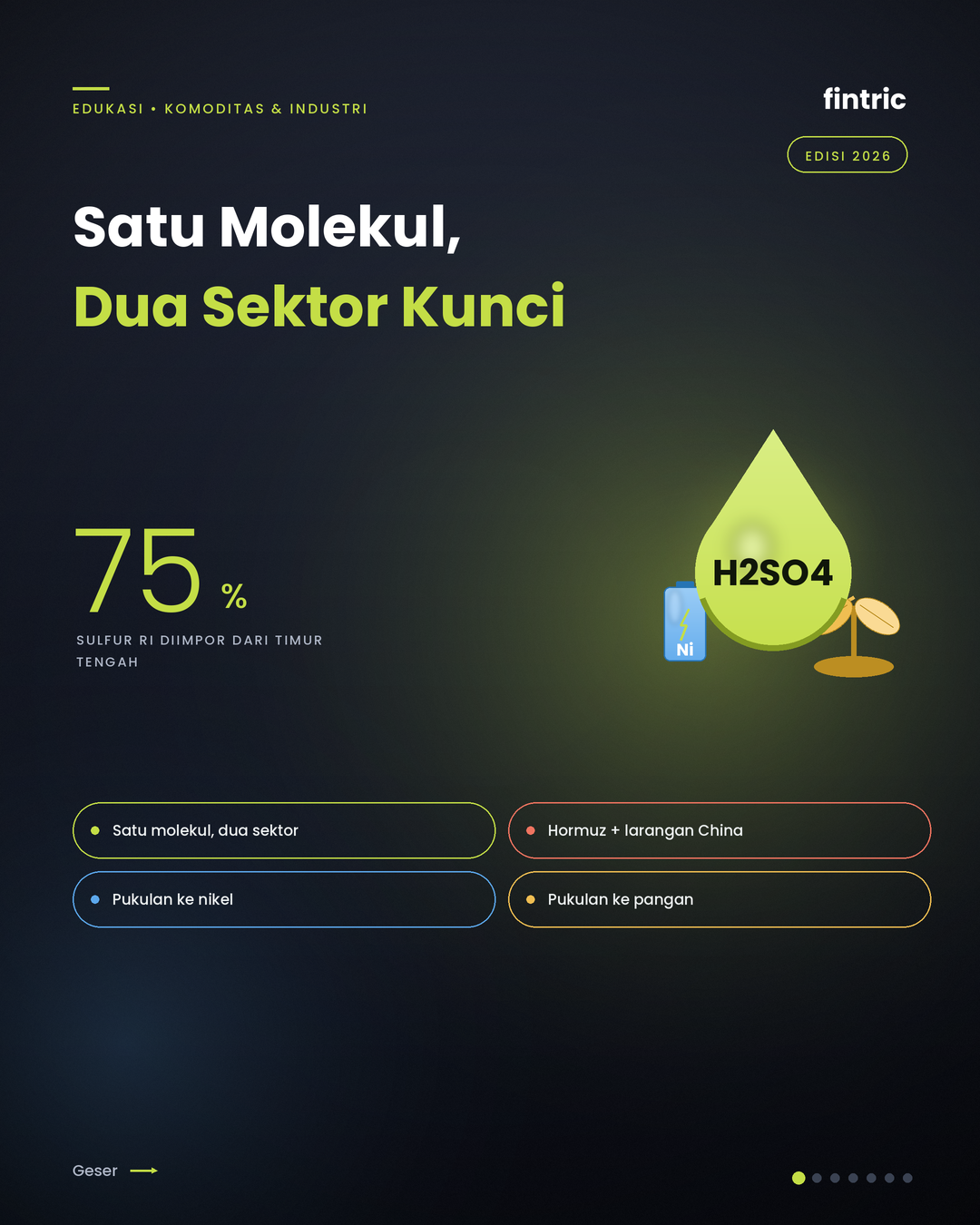 Asam Sulfat: Satu Molekul, Dua Mimpi Indonesia (2026)
