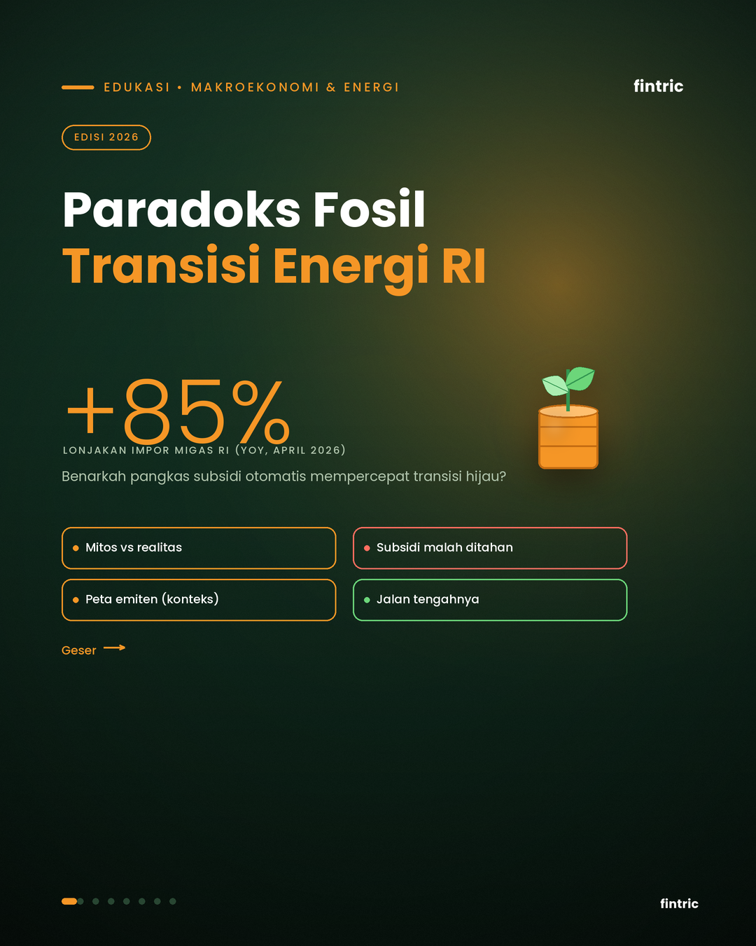 Paradoks Fosil: Mengapa Pemotongan Anggaran Energi 2026 Justru Memicu Tsunami Impor BBM dan Gagal Transisi Hijau?