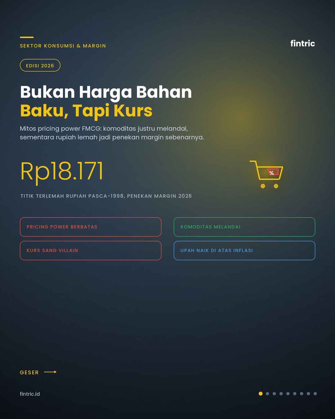 Bukan Harga Bahan Baku, Tapi Kurs