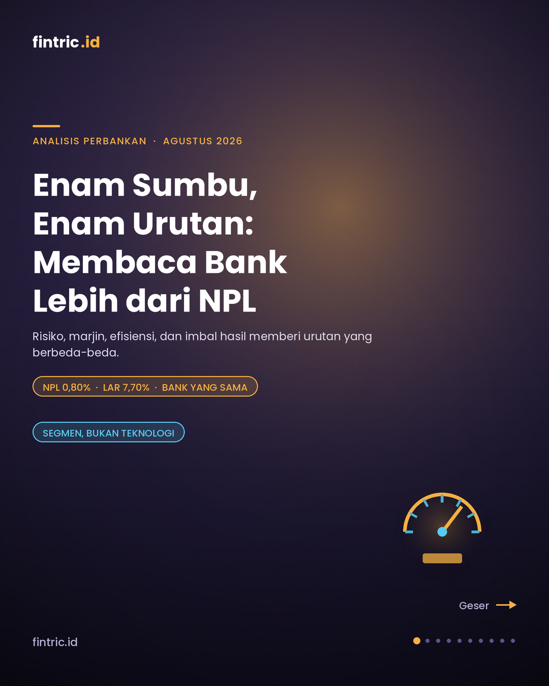 Takaran yang Sepadan: Marjin Setelah Biaya Risiko pada Bank Digital dan Bank Besar